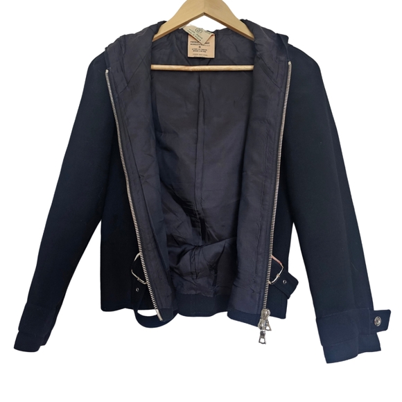 ✨ PRISTINE VINTAGE Courrèges Paris Wool Set – Jacket & Skirt – Size 0 (FR) ✨ - Picture 6 of 11